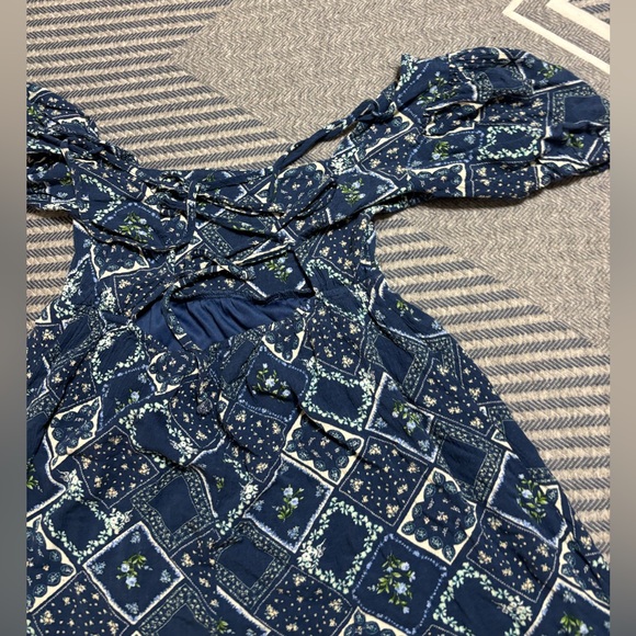 💘5 for $25 / Altar'd State Blue Patterned Dress - Picture 8 of 15